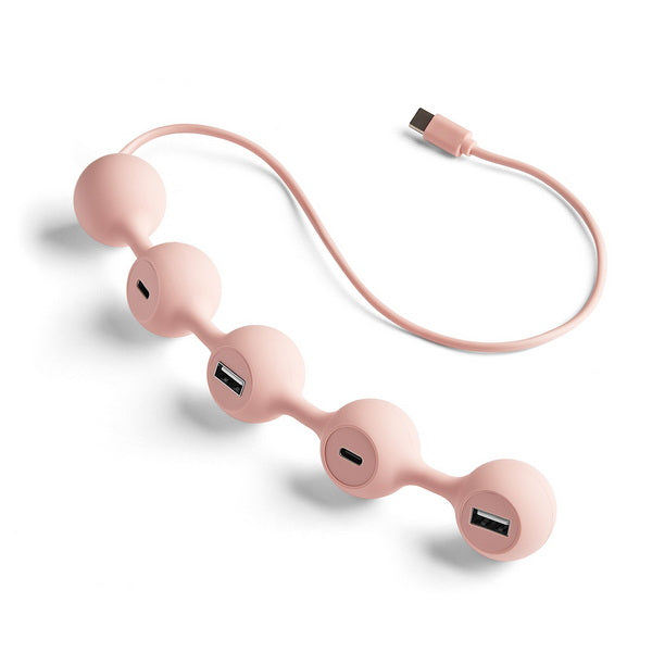 Hub-C Peas 4 ports - Rose