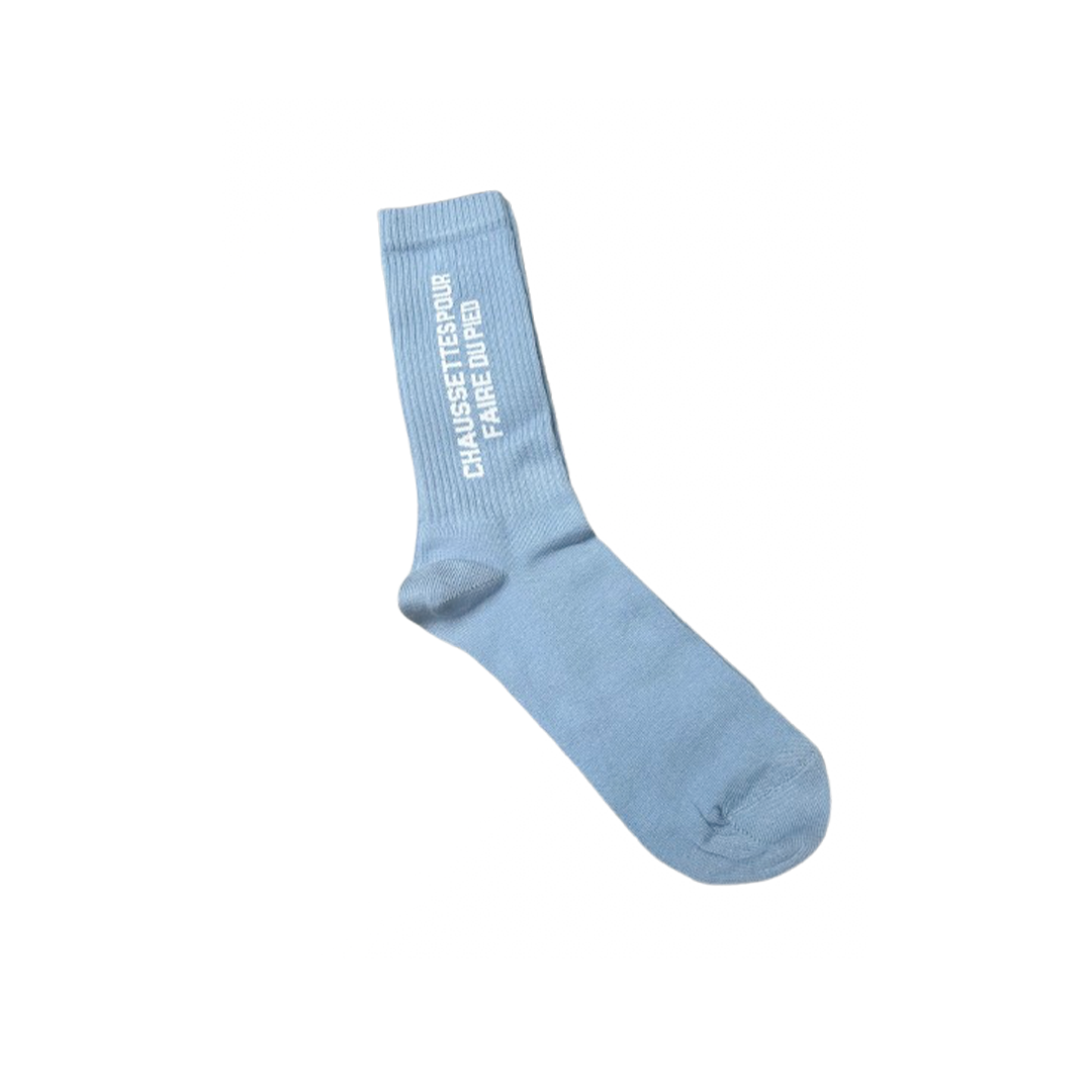 Chaussettes - Faire du pied 40/45 Bleu