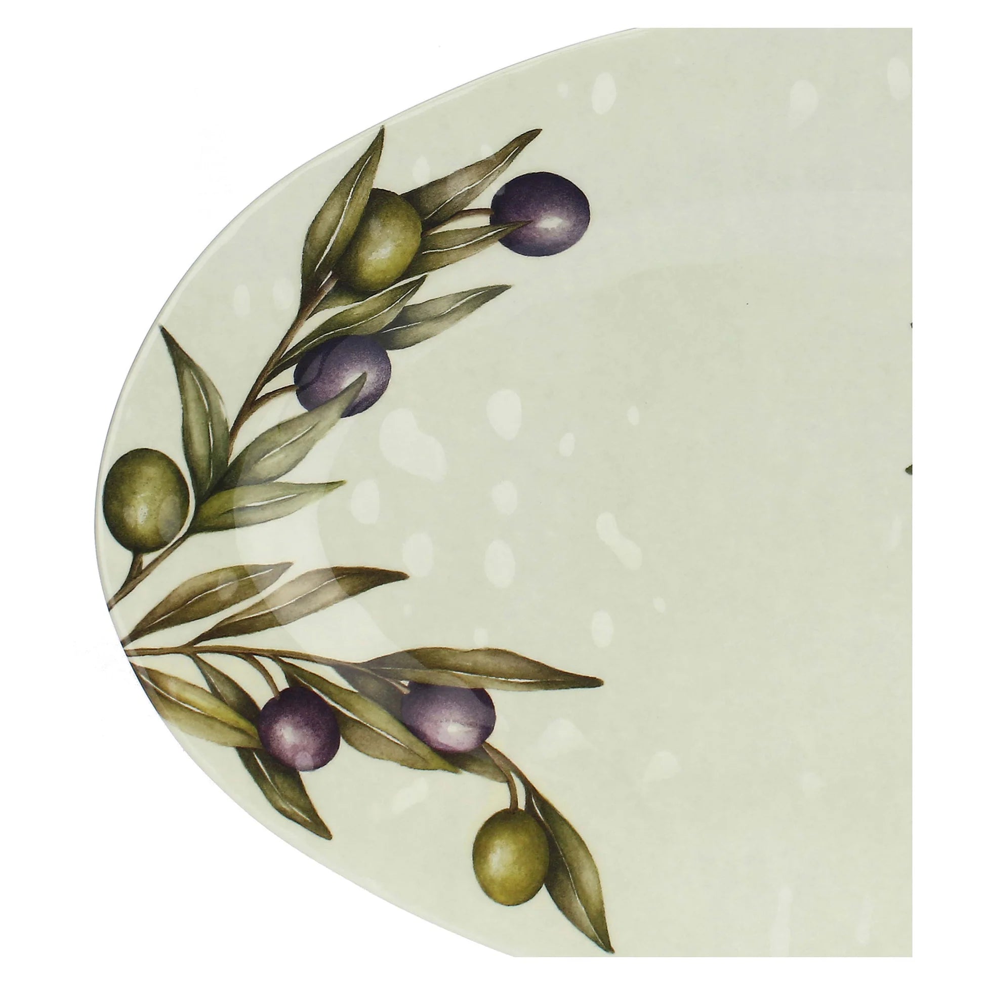 Plat ovale mélamine 45 cm - Olyvia