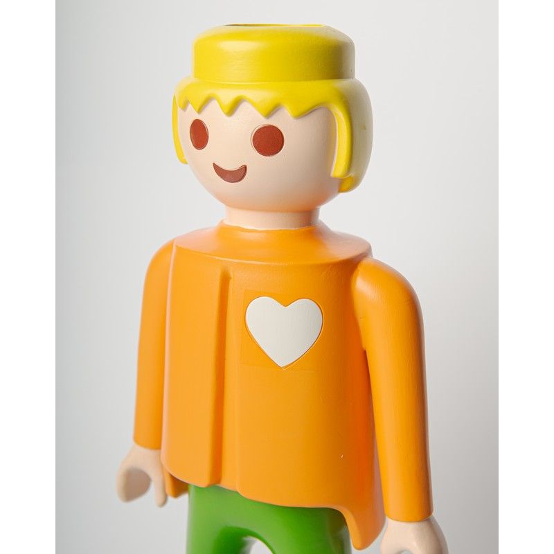 Vase Playmobil men - Orange