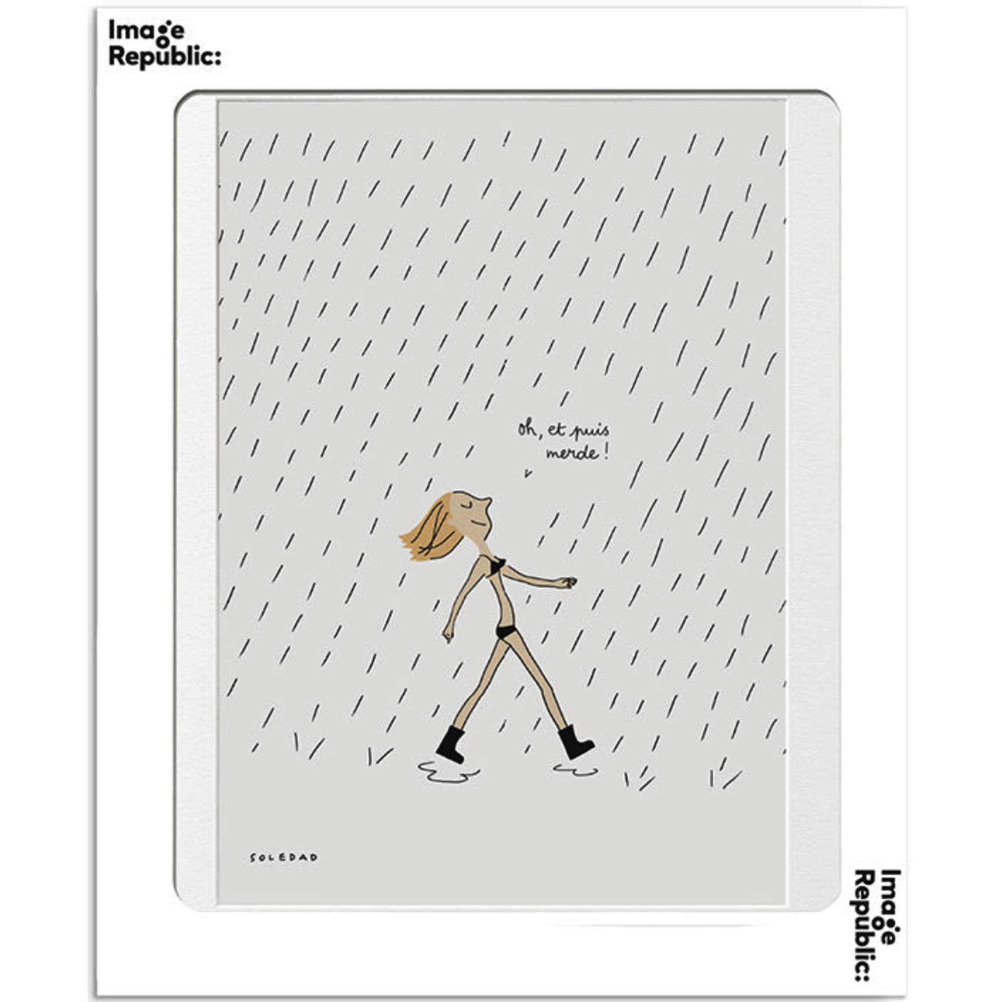 Affiche Soledad - Pluie