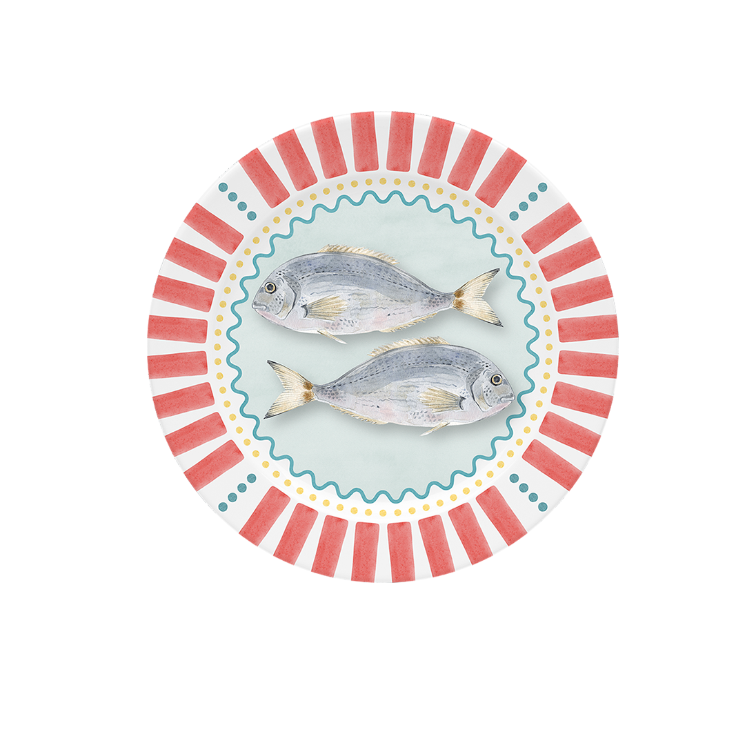 Set de table Ø 38 cm - Poissons