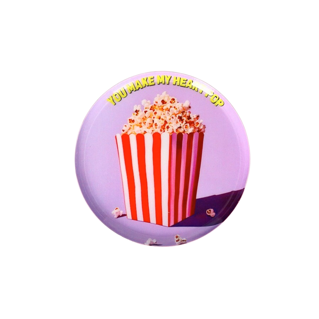 Plateau décoratif Ø 12,7 cm - You make my heart pop