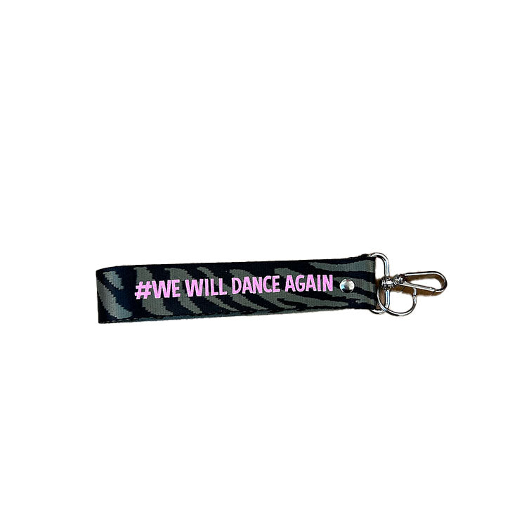Porte-clés sangle - We will dance again new design