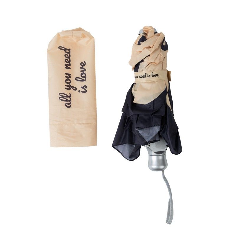 Parapluie double pliant - All you need is love