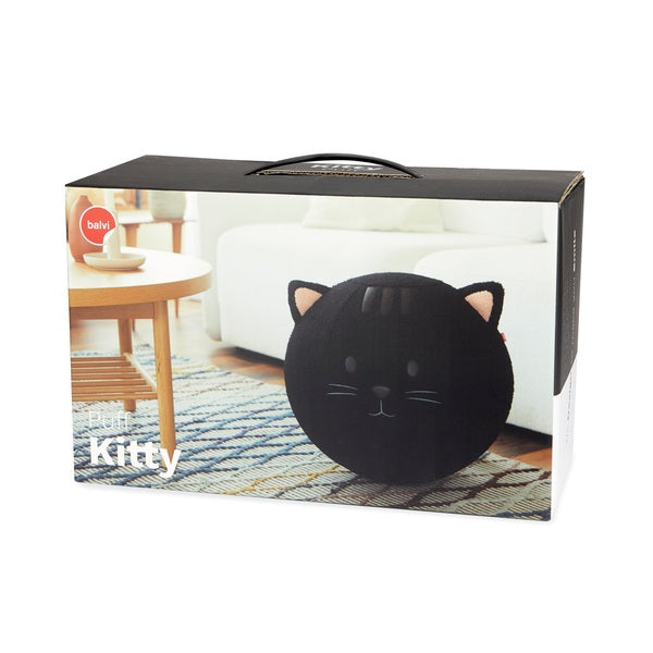 Pouf Kitty - Noir