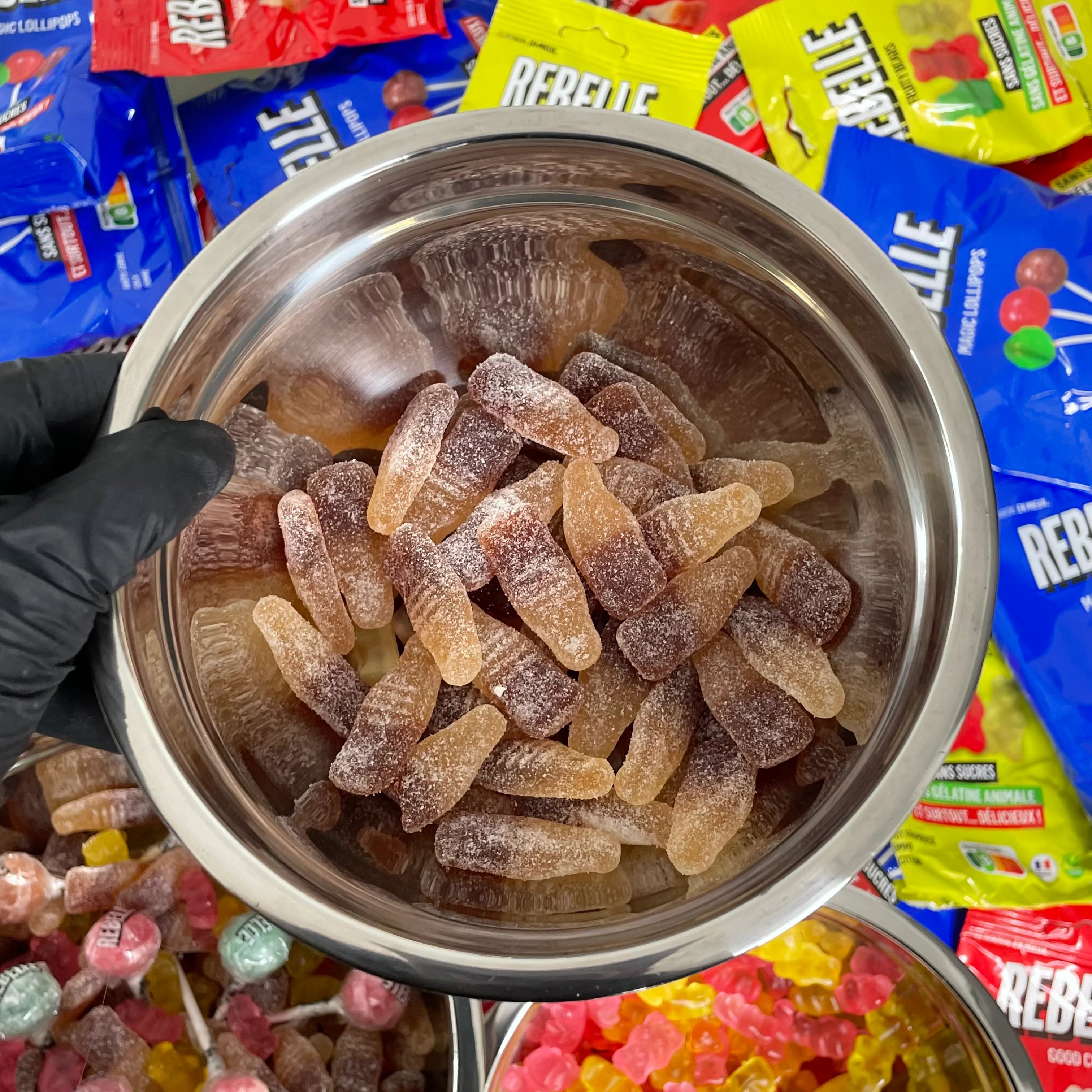 Bonbons Colas sans sucre