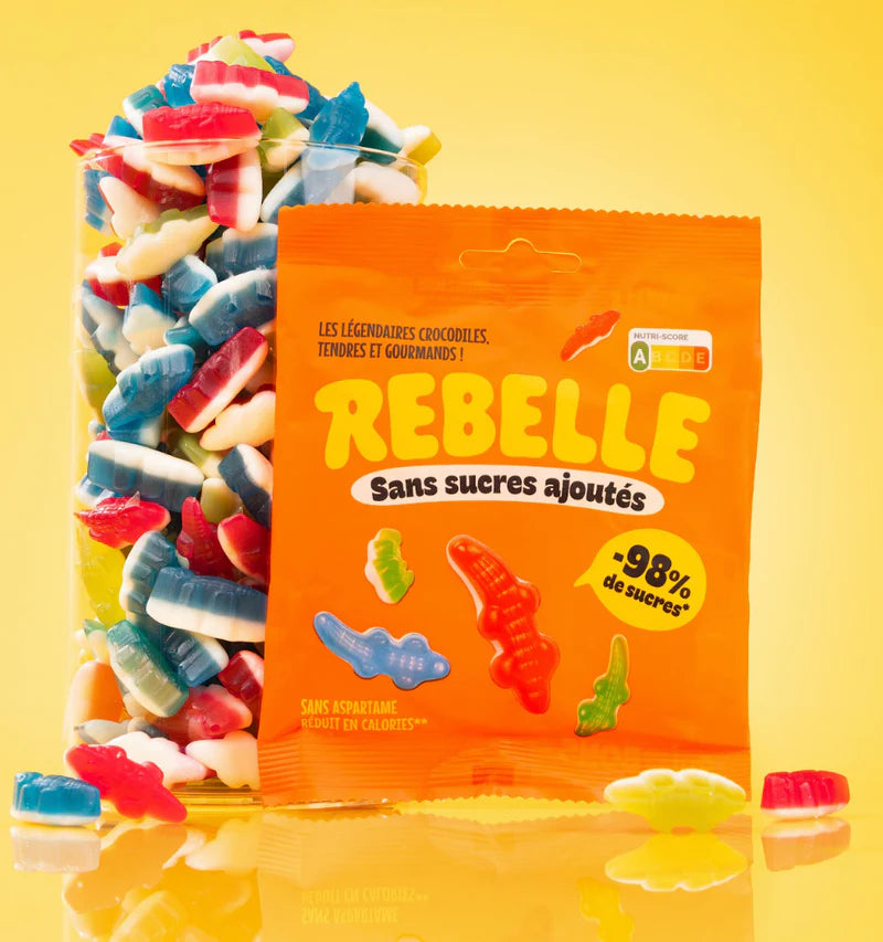 Bonbons crocodiles sans sucre