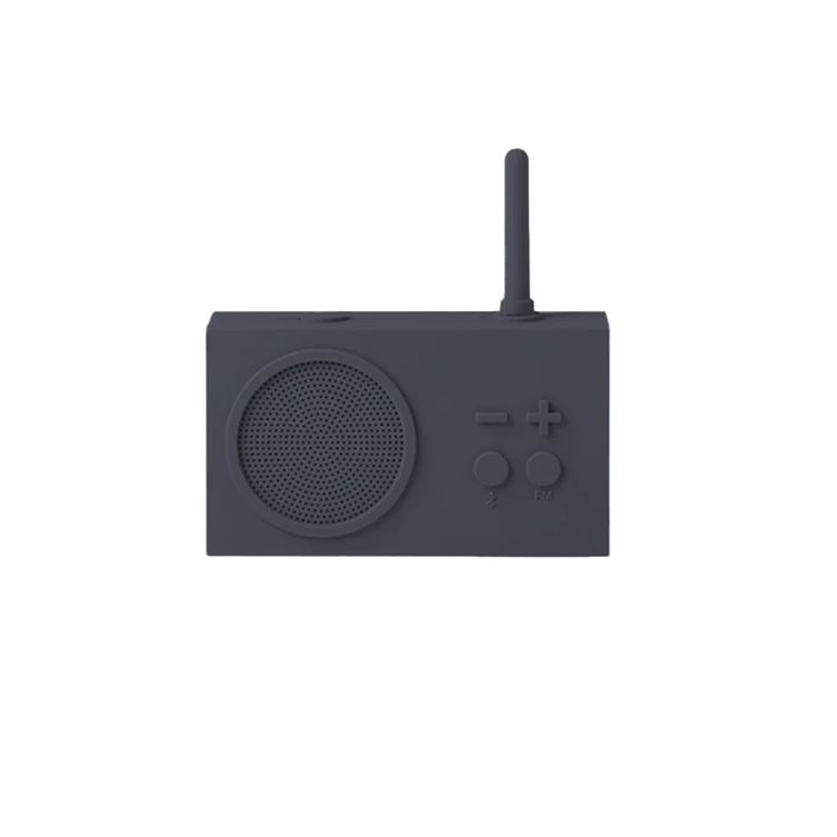 Tykho 3 enceinte bluetooth avec radio fm - gris foncé