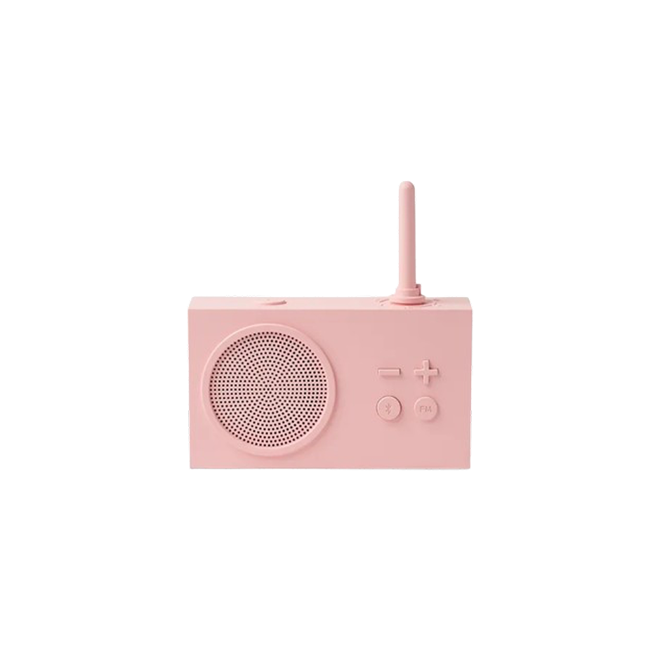 Tykho 3 enceinte Bluetooth® avec radio FM - rose