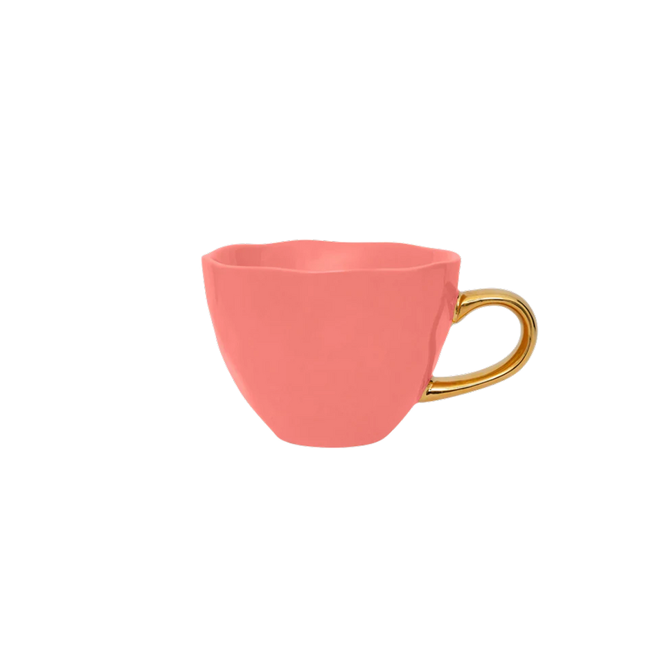 Tasse Good Morning coffee ∅ 8 cm - burnt coral
