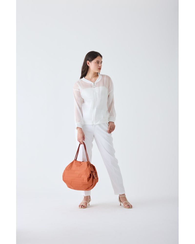 Sac shopping Shupatto M - Brick(marron)