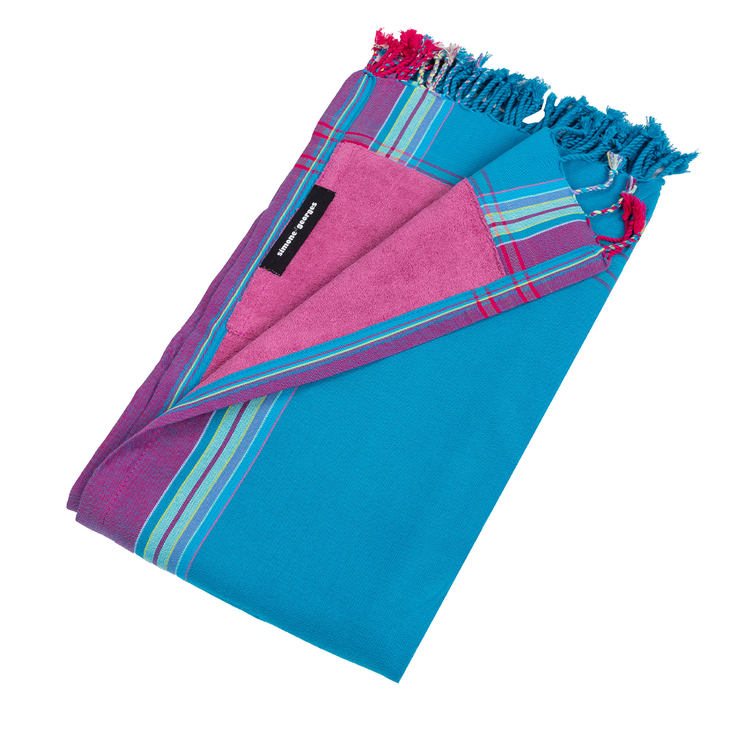 Serviette KIKOY 2 en 1 - Santorin