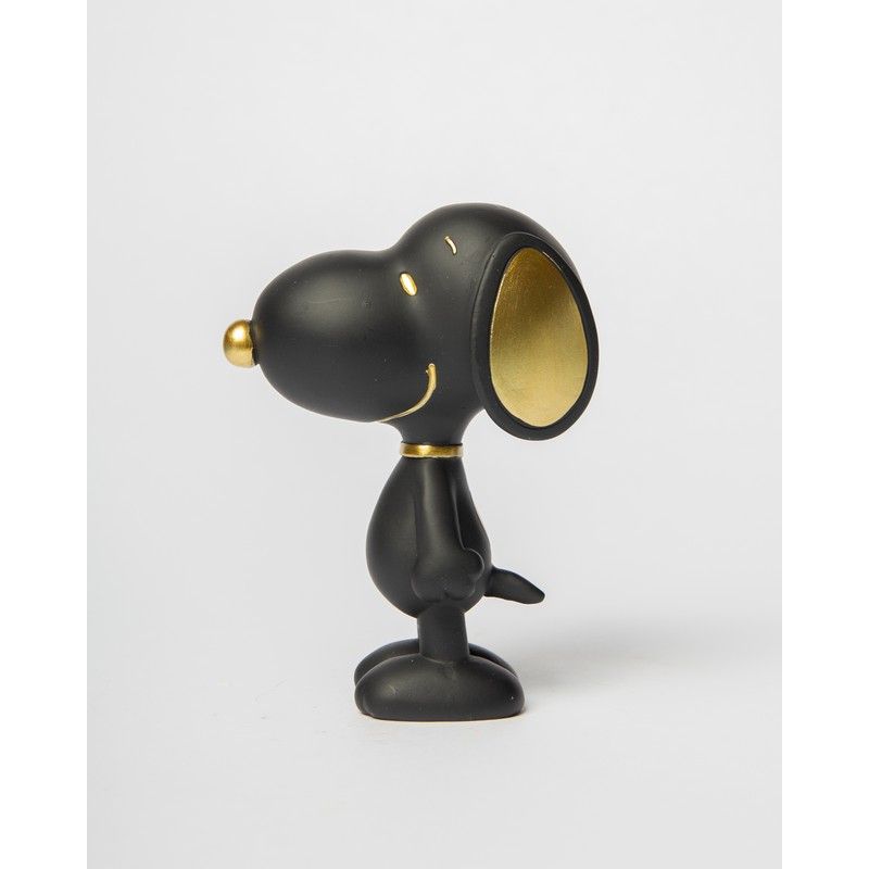 Statue Snoopy 12cm standing - noir