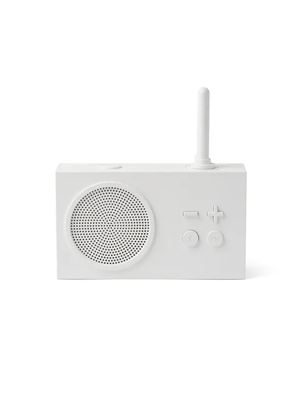 Tykho 3 enceinte bluetooth avec radio fm - blanc