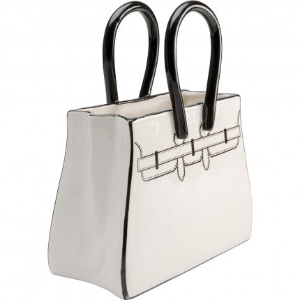 Vase Purse noir et blanc