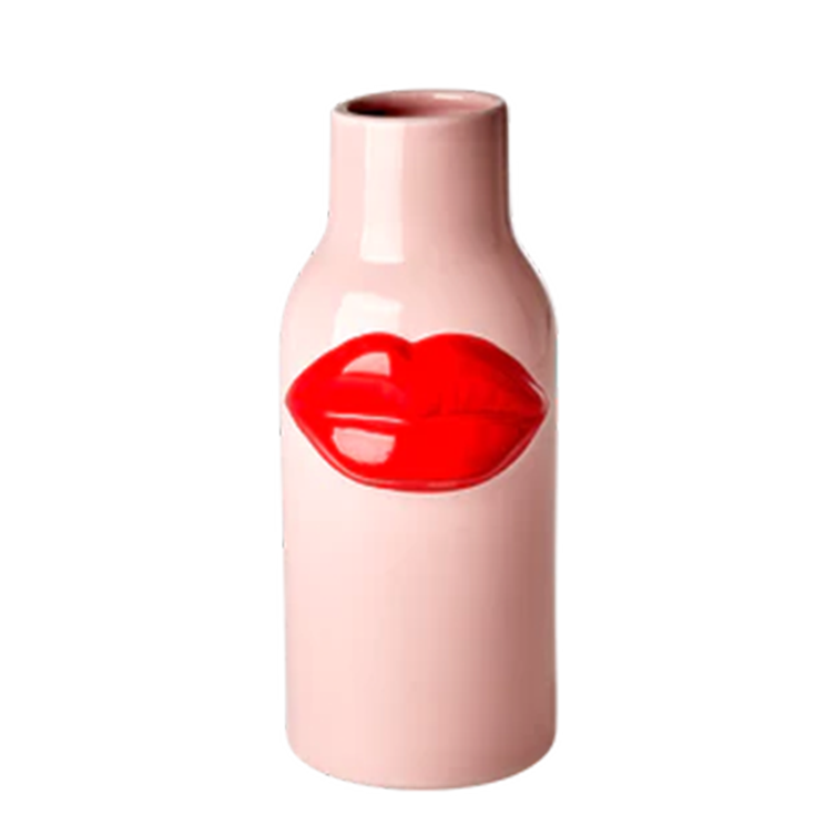 Vase bouche L et Rouge - Lipstick