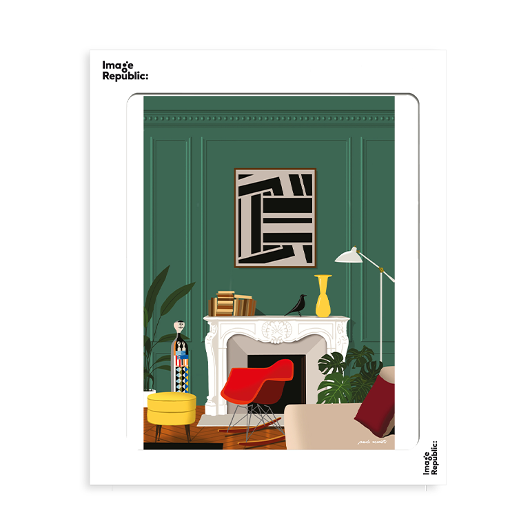 Affiche Mariotti - Ideat 07 Intérieur parisien