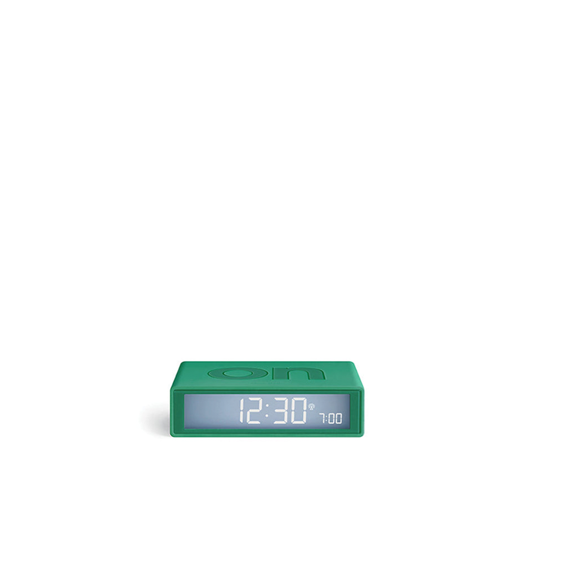 Montre Réveil Flip Basquiat Noir/Vert Unisexe - Lexon Design Original Et Compact