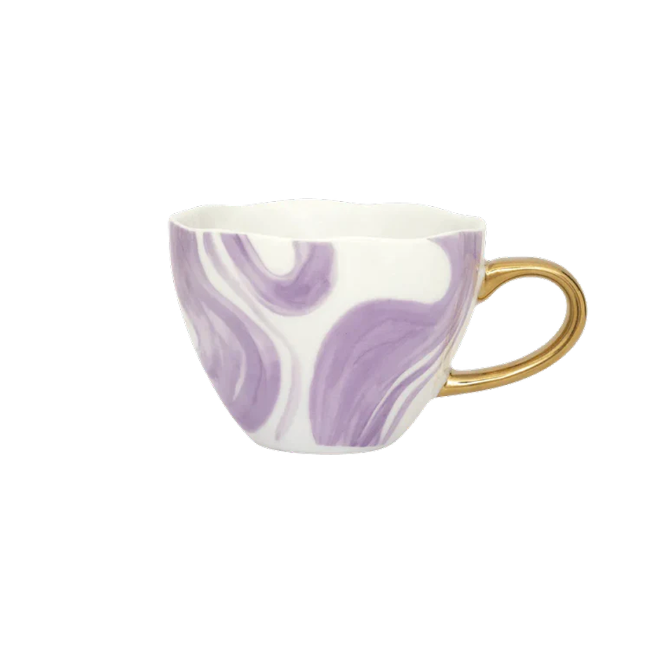 Tasse Good Morning ∅ 11 cm - valuri violet