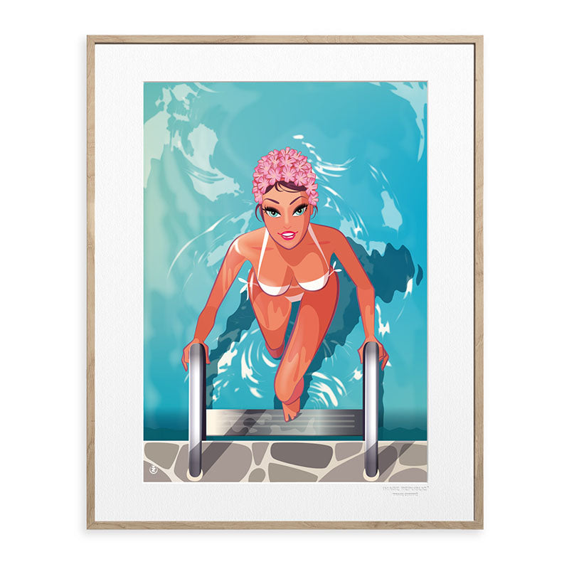 Affiche Monsieur Z - Baigneuse