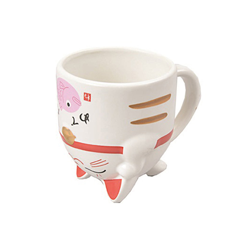 Mug Kawaii - Maneki Neko Rose