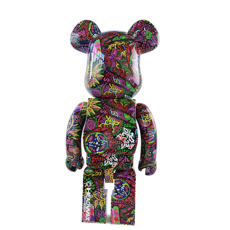 Bearbrick 1000% - Psychedelic Paisley (H 72 cm)