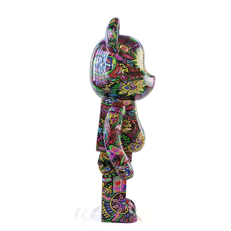 Bearbrick 1000% - Psychedelic Paisley (H 72 cm)