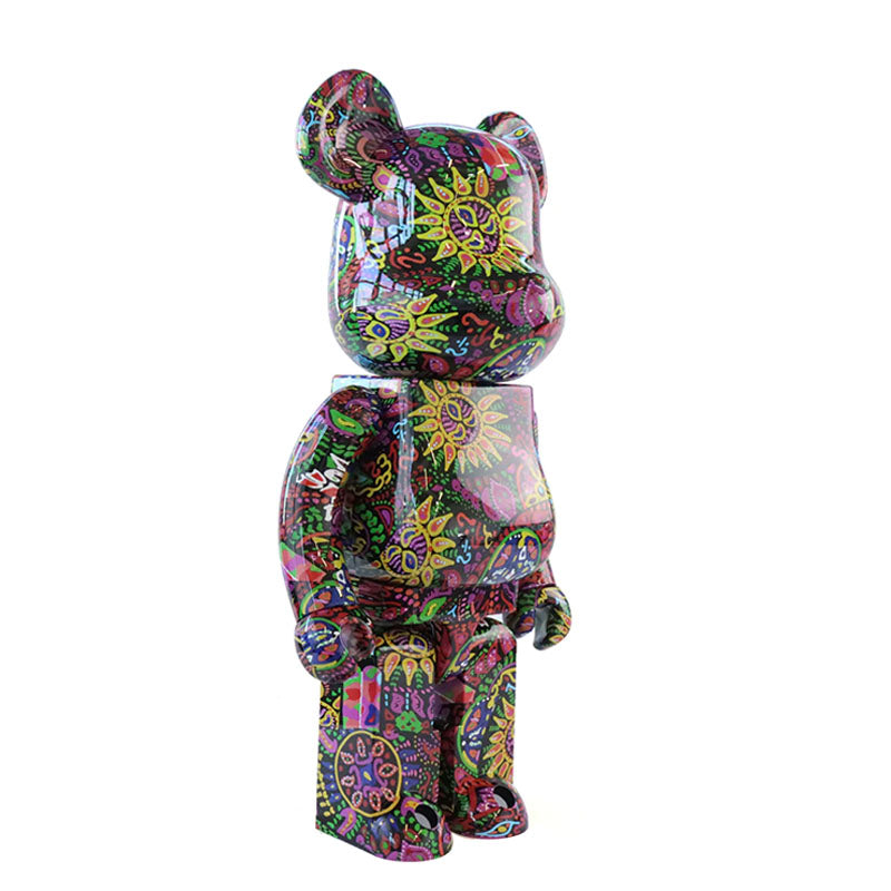 Bearbrick 1000% - Psychedelic Paisley (H 72 cm)