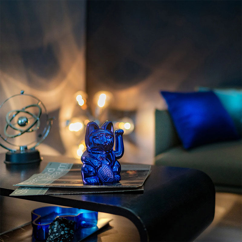 Lucky Cat Cosmic - bleu édition limitée Earth
