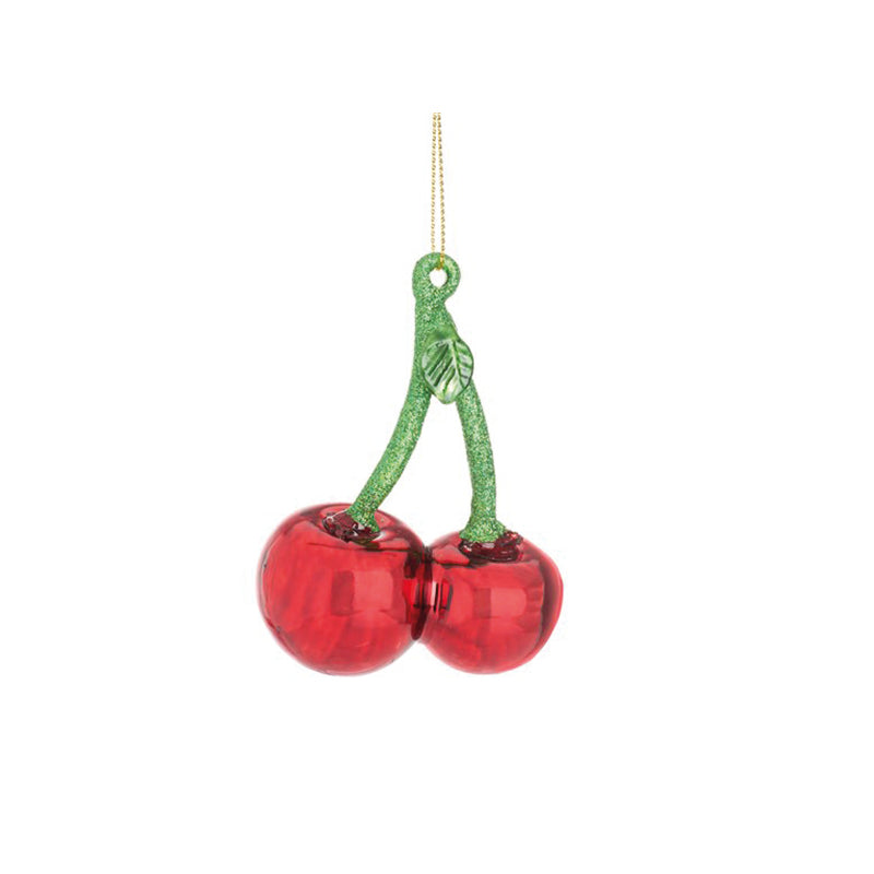 Boule de Noël - cerises