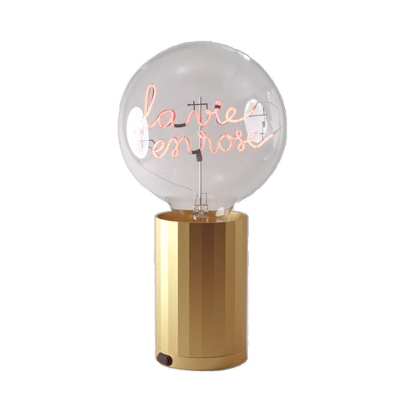 Ampoule La vie en rose pour socle portable sans fil
