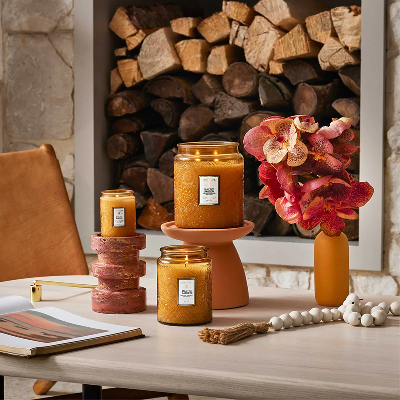 Voluspa Bougie parfumée Deluxe 1.2 kg - Ambre Baltique