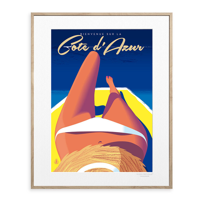 Affiche Monsieur Z - Côte d'Azur