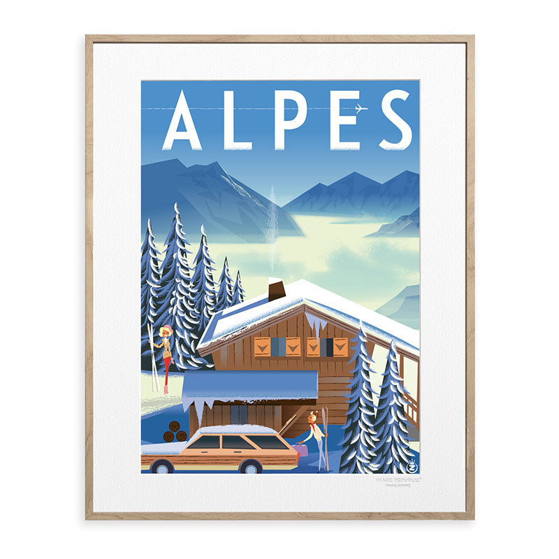 Affiche Monsieur Z - Alpes Chalet