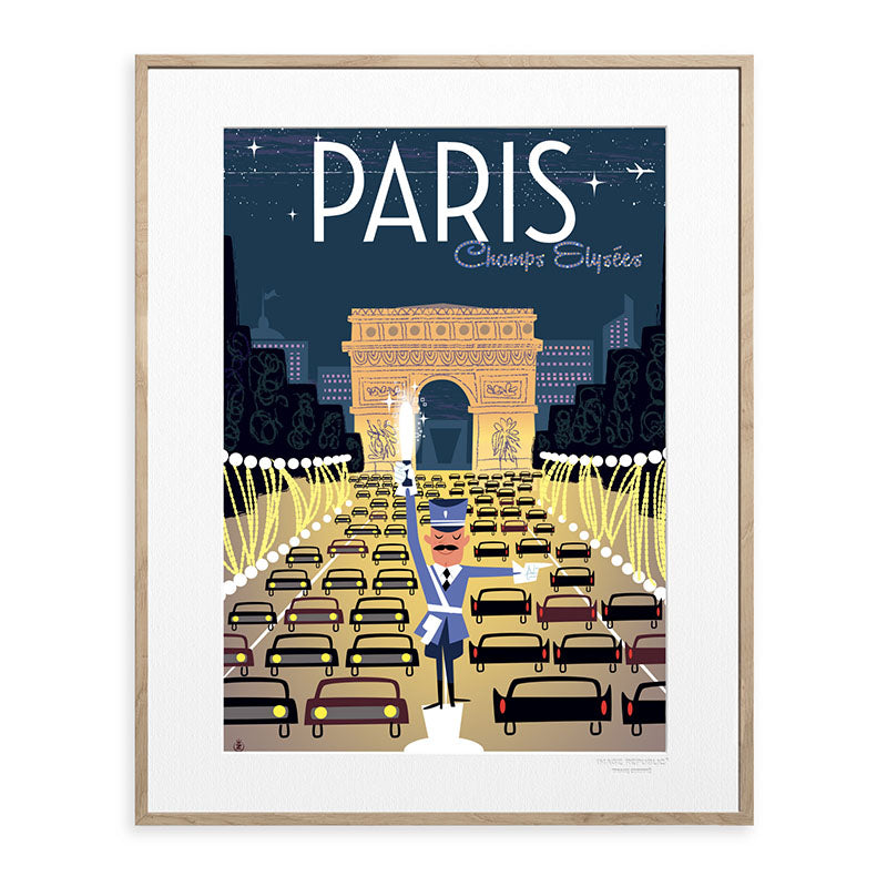 Affiche Monsieur Z - Champs Elysées