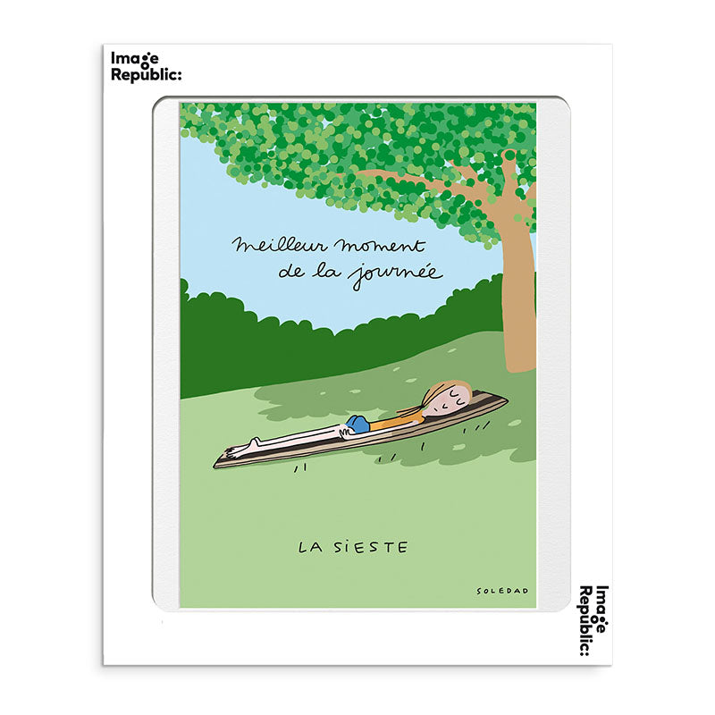 Affiche Soledad - Sieste