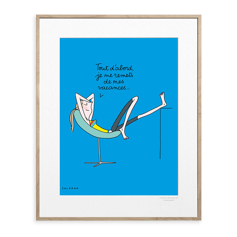 Affiche Soledad - Vacances