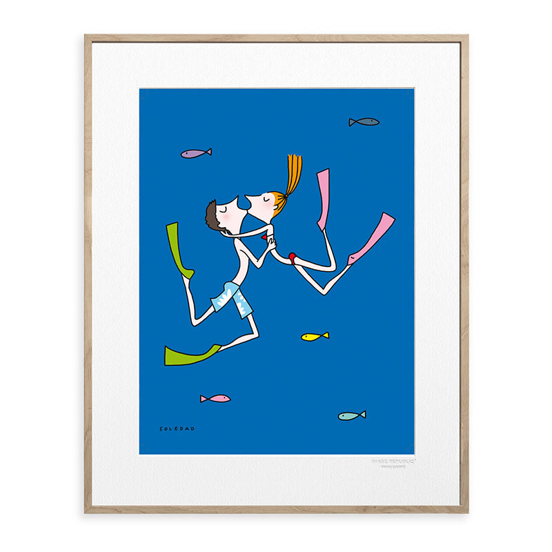 Affiche Soledad - Water kiss