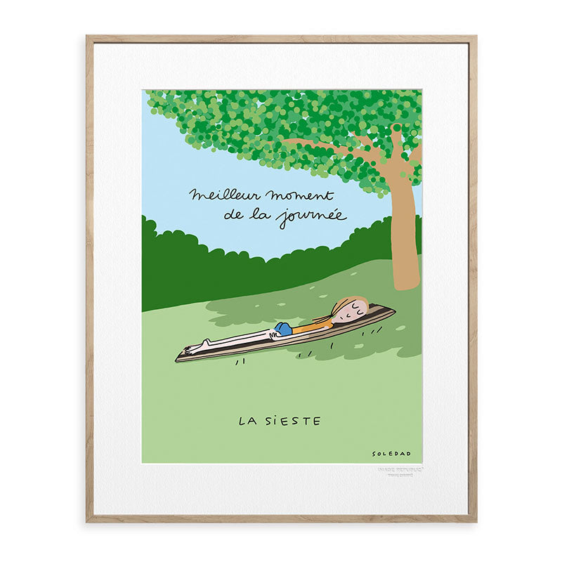 Affiche Soledad - Sieste