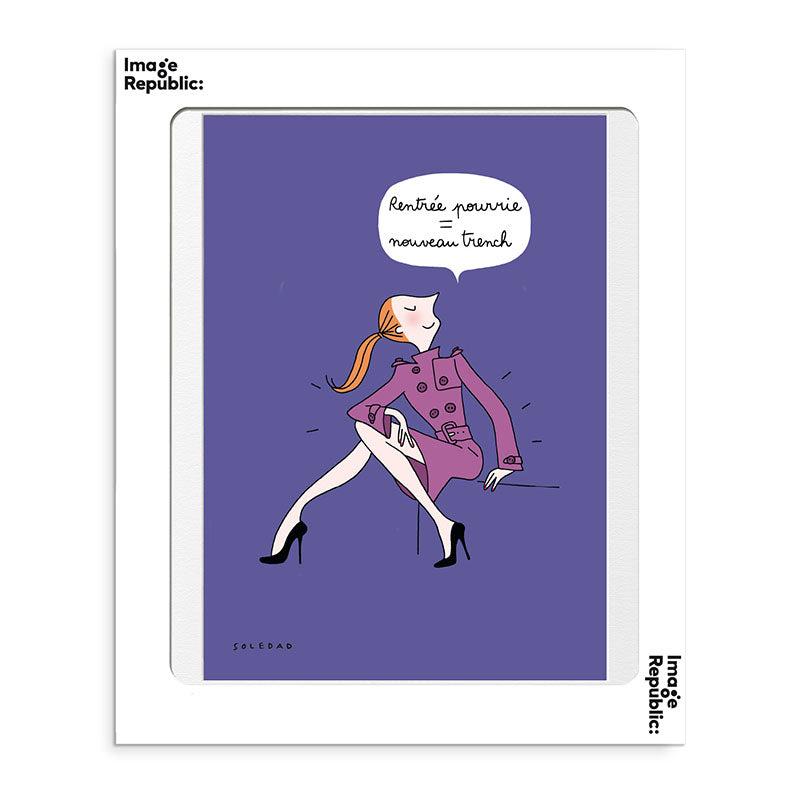 Affiche Soledad - Trench