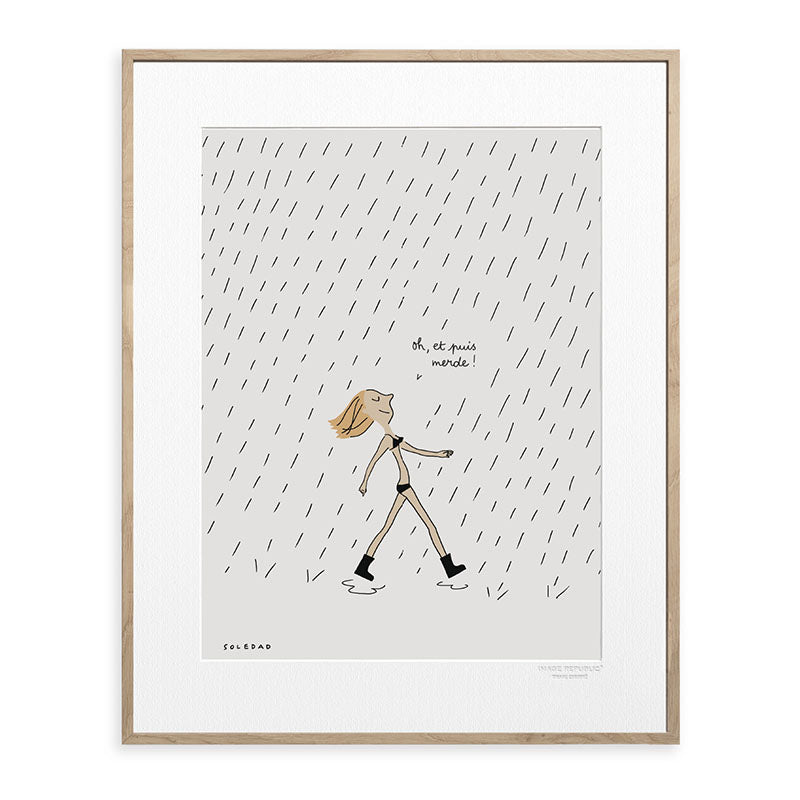 Affiche Soledad - Pluie
