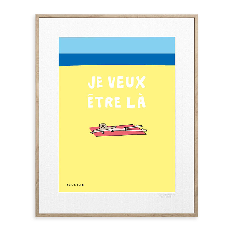 Affiche Soledad - Plage