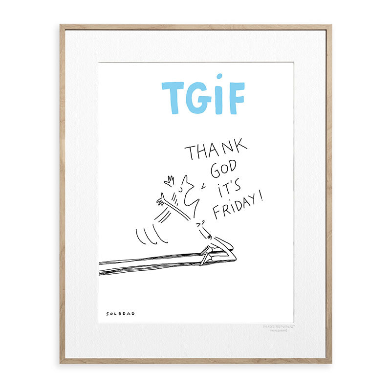 Affiche Soledad - TGIF