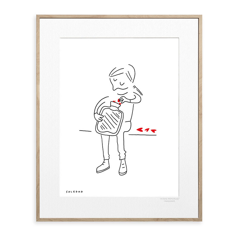 Affiche Soledad - Amour bouillotte