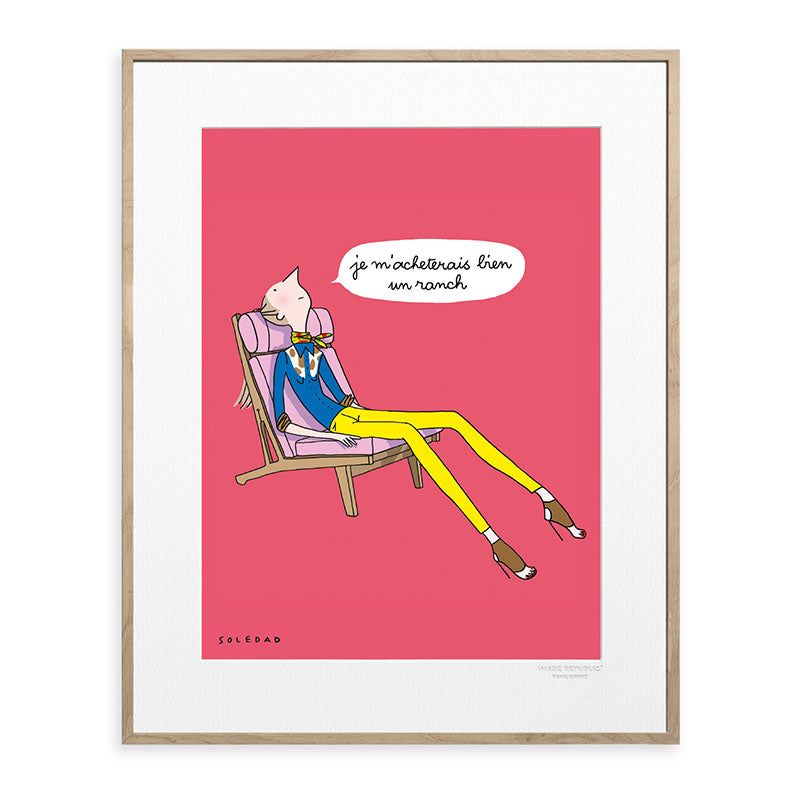 Affiche Soledad - Cowboy