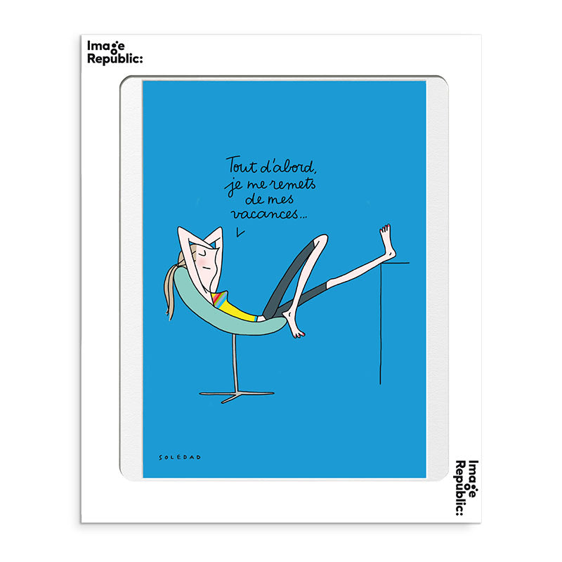 Affiche Soledad - Vacances