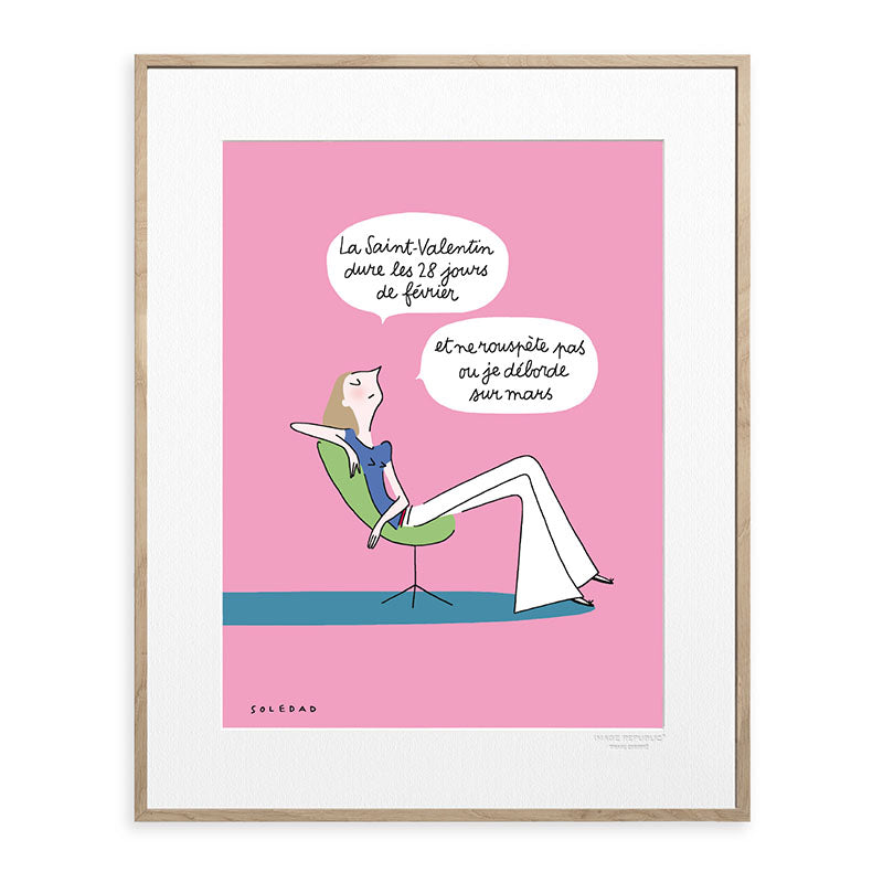 Affiche Soledad - Saint Valentin