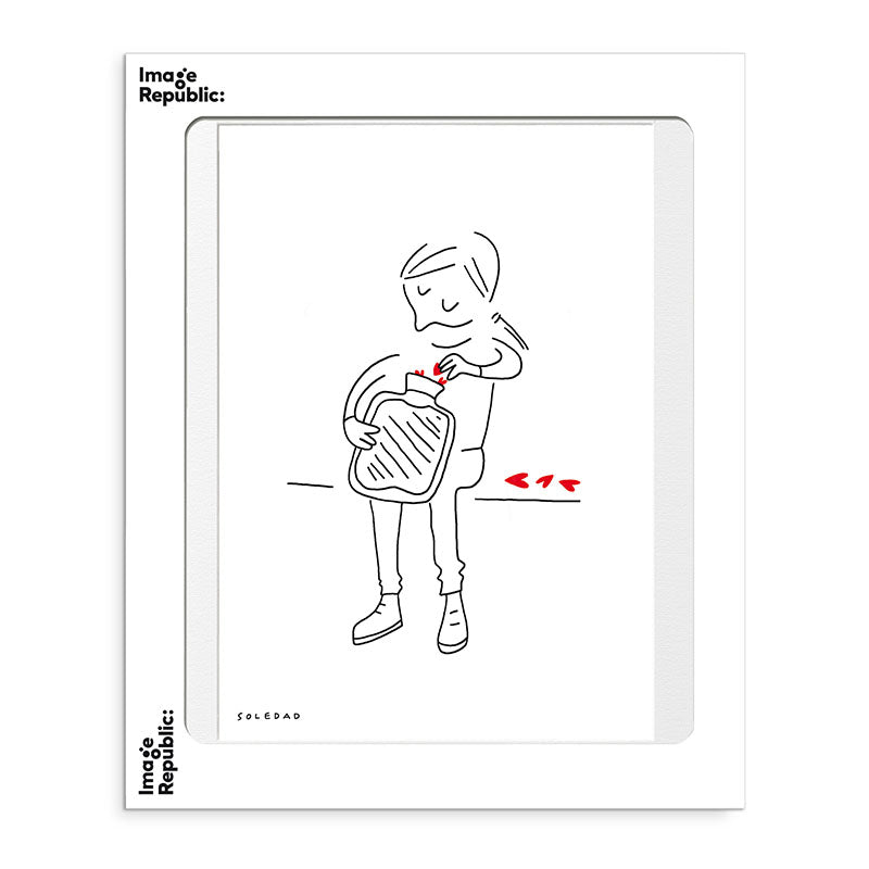 Affiche Soledad - Amour bouillotte
