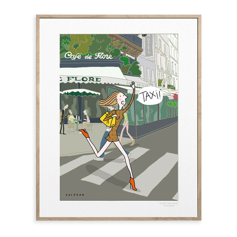 Affiche Soledad - Paris Saint-Germain-des-Près